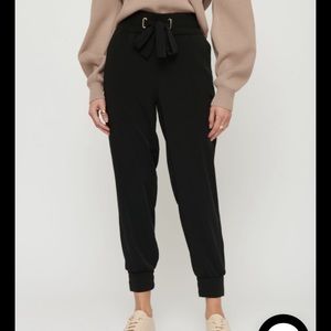 Black belted jogger